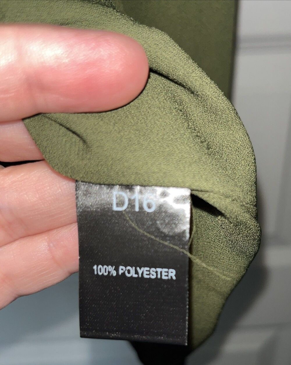 Pari Passu Maura Short Sleeve Top in Army NWT size 16 Minimal Preppy Casual - Picture 5 of 8